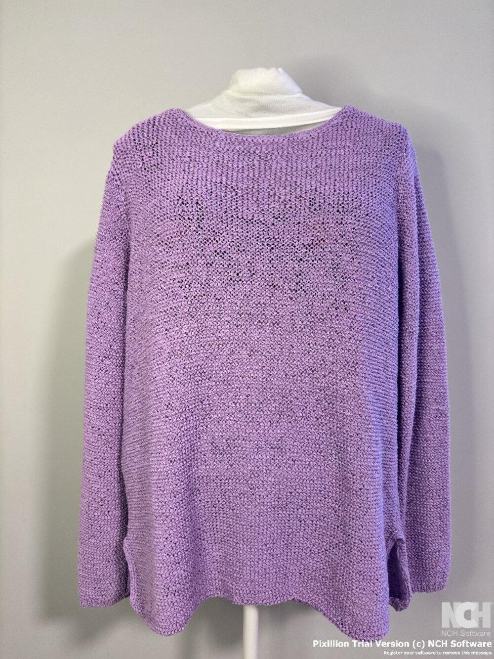 Au Cotton Long Sleeve Knitted Sweater